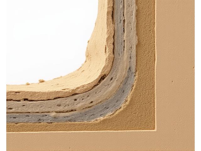 Installation von ökologischer Wärmedämmung mit Lehmputz